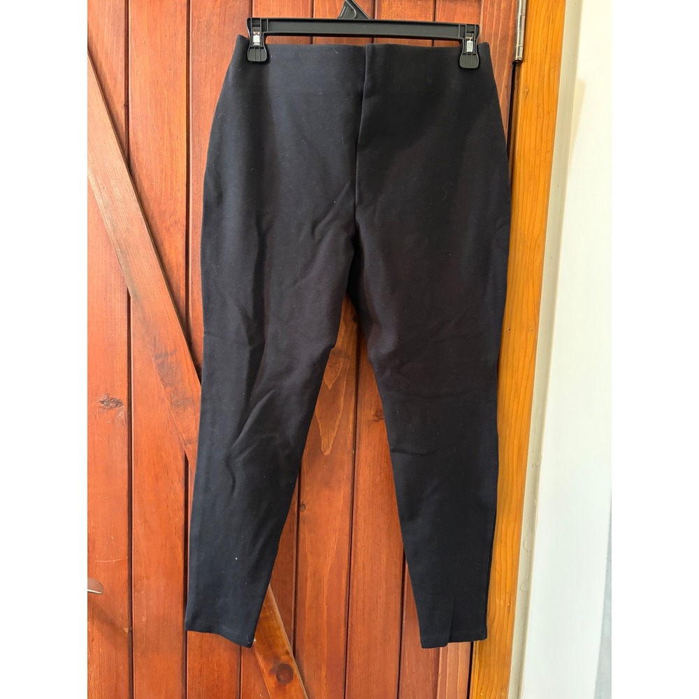Chicos So Slimming Black Pull On Leggings Pants Womens Size 0 Small Stretch - Picture 2 of 3